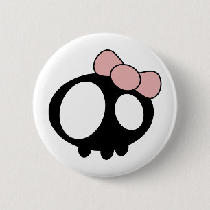 Macaron Rond 5 Cm Dame noire