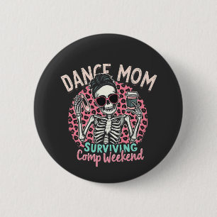 Macaron Rond 5 Cm Dance Maman Survie Comp Week-end