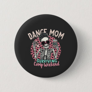 Macaron Rond 5 Cm Dance Maman Survie Comp Week-end