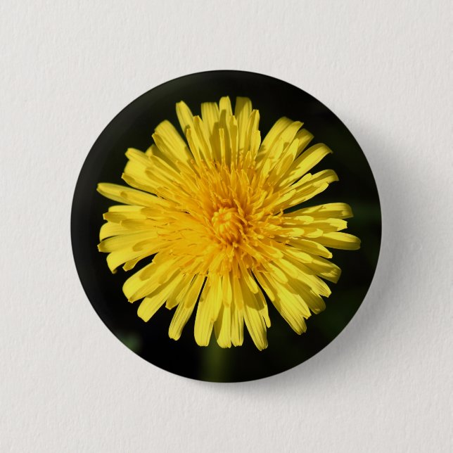 Macaron Rond 5 Cm Dandelion (Devant)