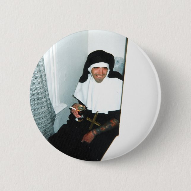 Macaron Rond 5 Cm Dans la mémoire affectueuse des os 9--Bouton (Devant)