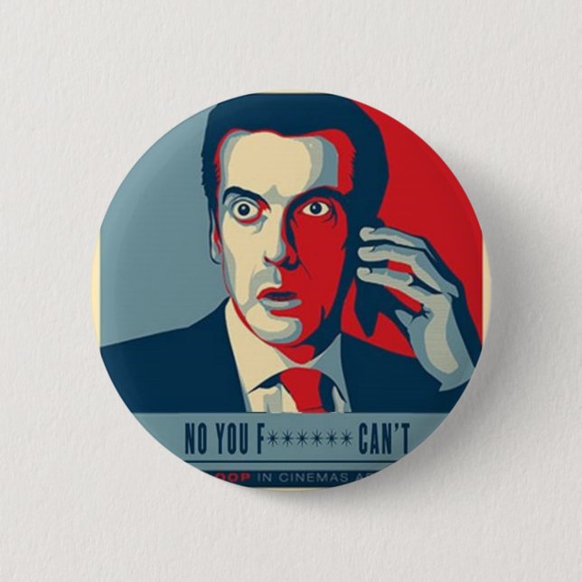 Macaron Rond 5 Cm Dans le bouton de boucle (Devant)