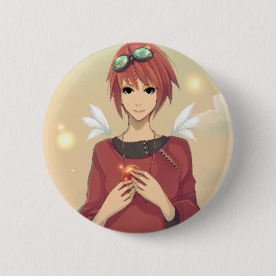 Macaron Rond 5 Cm Dans le croc + Voleur