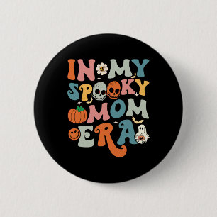 Macaron Rond 5 Cm Dans Mon Éffrayant Era Fun Halloween Femmes Super