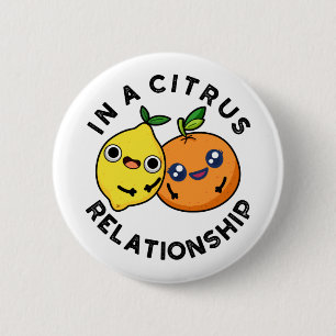 Macaron Rond 5 Cm Dans Une Relation Citrus Amusant Fruit Pun