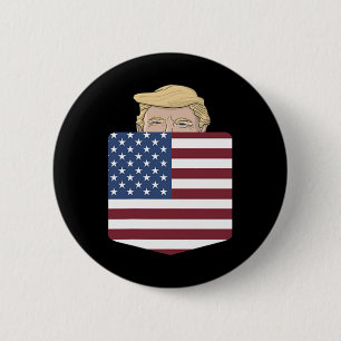 Macaron Rond 5 Cm Dans Votre Poche Élection Américaine Trump Pour 20