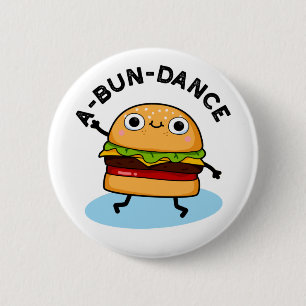 Macaron Rond 5 Cm Danse amusante Danseuse Danseuse Burger Pun