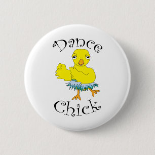 Macaron Rond 5 Cm Danse chick
