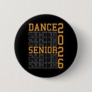 Macaron Rond 5 Cm Danse Danse senior Danse nocturne senior 2026 Grad