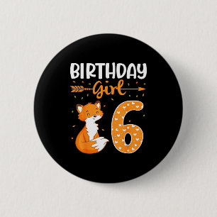 Macaron Rond 5 Cm Danse de la flèche de renard joyeux anniversaire 6