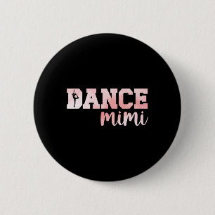 Macaron Rond 5 Cm Danse Mimi D'Une Danse Mimi Danser Mimi Grand