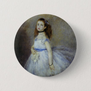 Macaron Rond 5 Cm Danseur de ballet de Pierre Renoir, Art Vintage