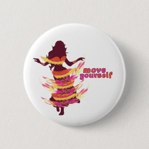 Macaron Rond 5 Cm Danseur *Rayjii*
