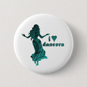 Macaron Rond 5 Cm Danseur *Tonia*