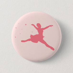 Macaron Rond 5 Cm Danseuse de ballerine