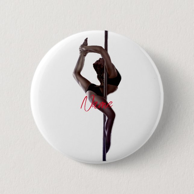 Macaron Rond 5 Cm Danseuse Thunder_Cove (Devant)