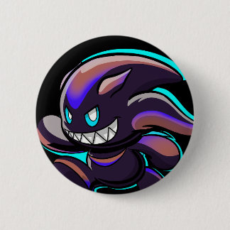 Macaron Rond 5 Cm Dark Chao - Course - Variante de natation Art pers
