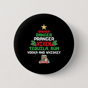 Macaron Rond 5 Cm Dasher Arbre Danseur Vixen Tequila Whiskey