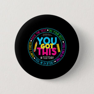 Macaron Rond 5 Cm Day Rock The Test Teacher Test Day Vous Avez Obten
