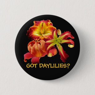 MACARON ROND 5 CM DAYLILIES OBTENUS ? BOUTON