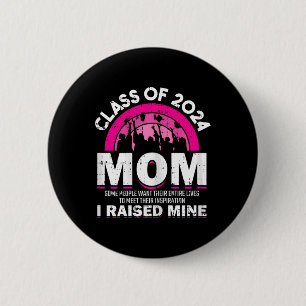 Macaron Rond 5 Cm De 2024 Maman Graduation Famille Mama Diplômée Fem