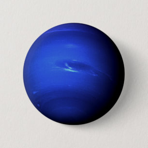 Macaron Rond 5 Cm ~ de NEPTUNE de PLANÈTE (système solaire)