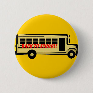 Macaron Rond 5 Cm De nouveau au bouton d'école