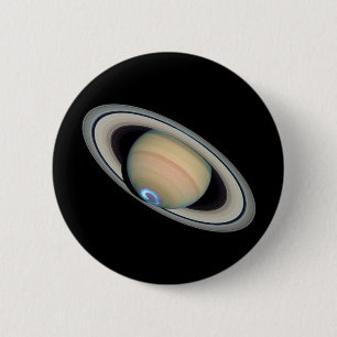 Macaron Rond 5 Cm ~ de SATURN de PLANÈTE (système solaire)