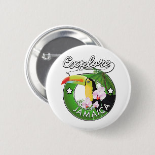 Macaron Rond 5 Cm Découvrez le logo des Bahamas Magnet de voiture