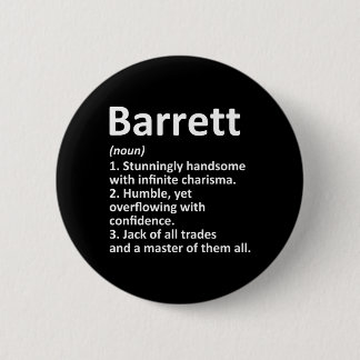 Macaron Rond 5 Cm Définition Barrett Nom Personnalisé Drôle