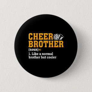 Macaron Rond 5 Cm Définition de frère cheer Noun Cadeaux de cheerlea