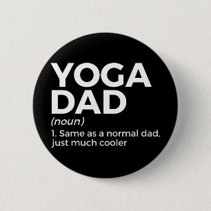 Macaron Rond 5 Cm Définition de Yoga Dad Yoga Poses