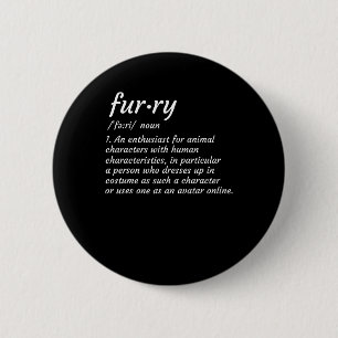 Macaron Rond 5 Cm Définition Fandom Furries Design Cosplay