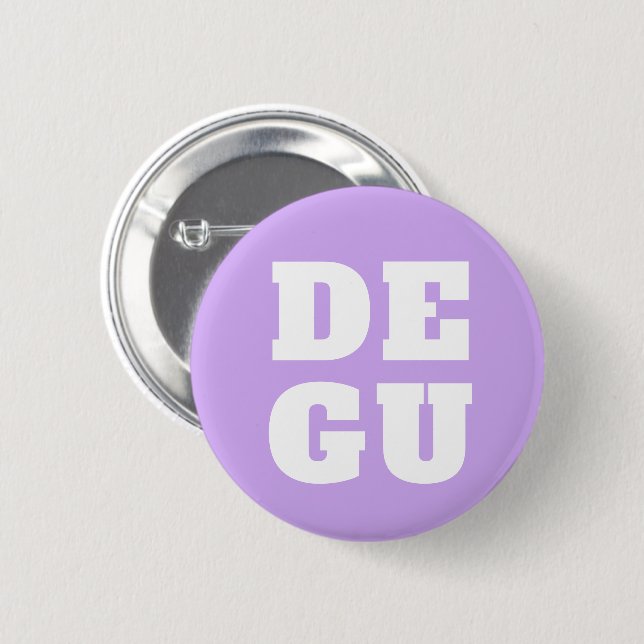MACARON ROND 5 CM ▣ DEGU ▣ (Devant & derrière)