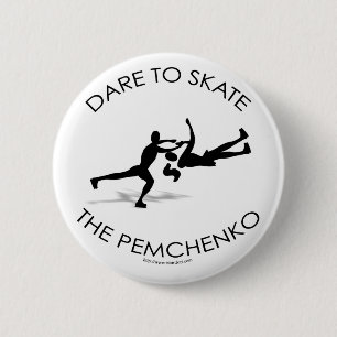 Macaron Rond 5 Cm Déménagement de patinage fou 2