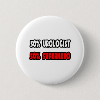 Macaron Rond 5 Cm Demi-urologue ... Half Superhero