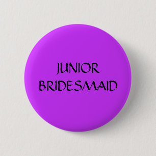 Macaron Rond 5 Cm DEMOISELLE D'HONNEUR JUNIOR - bouton