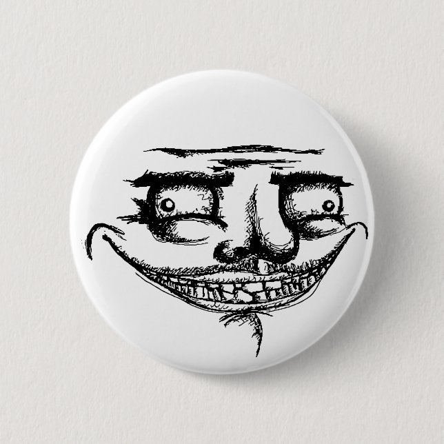 Macaron Rond 5 Cm Déplaisant je Gusta - bouton de Pinback (Devant)