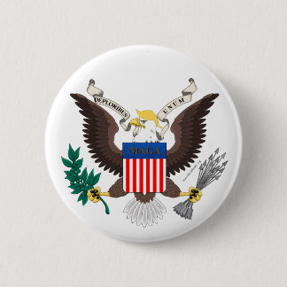 Macaron Rond 5 Cm Deploribus Unum ! Bouton