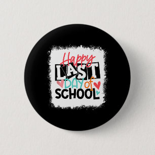 Macaron Rond 5 Cm Dernier Jour D'école Professeur Élève Remise Des D