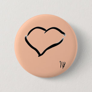 Macaron Rond 5 Cm Dessin d'oiseaux marins