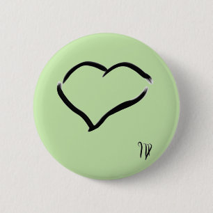 Macaron Rond 5 Cm Dessin d'oiseaux marins