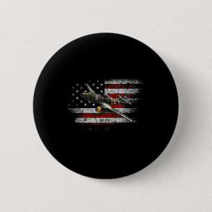 Macaron Rond 5 Cm Deuxième Guerre mondiale Avion allemand Me 262 Avi
