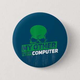 Macaron Rond 5 Cm Développeur Sysadmin Engineer Hacker Code d'admini