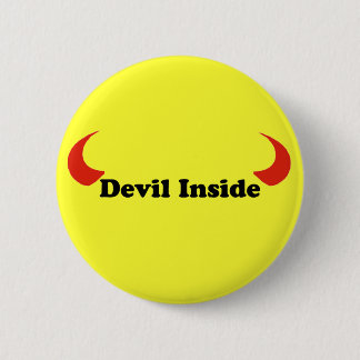 Macaron Rond 5 Cm diable à l'intérieur