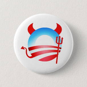 Macaron Rond 5 Cm Diable d'Obama