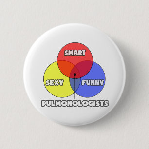 Macaron Rond 5 Cm Diagramme de Venn .. Pulmonologue
