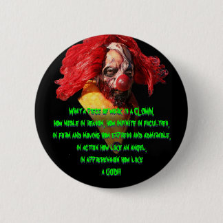 Macaron Rond 5 Cm Dieu de ROTZO ! Bouton