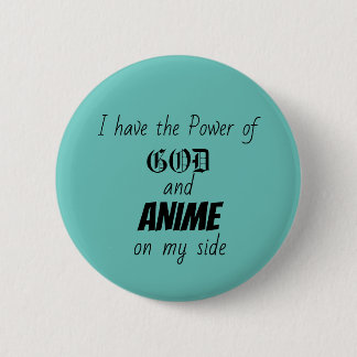 Macaron Rond 5 Cm Dieu et Anime