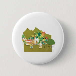 Macaron Rond 5 Cm Dino Roar - Kids Art pour CHOC